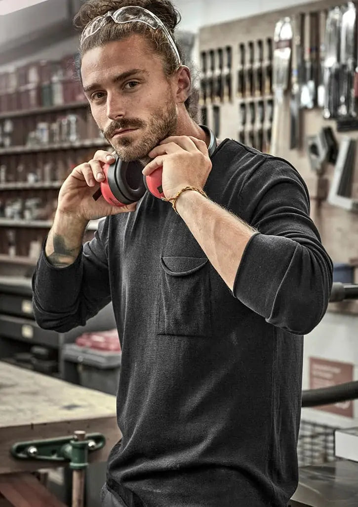 Syzmik Unisex Streetworx Heritage Pullover ZT830 Metro Workwear.